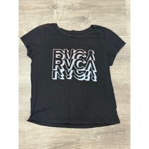 RVCA Shirt Womens small pocket tshirt Cropped Preowned